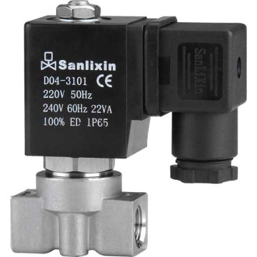 Válvula solenoide de acción directa de 2/2 vías compactas (SLP1DF02N3C03)